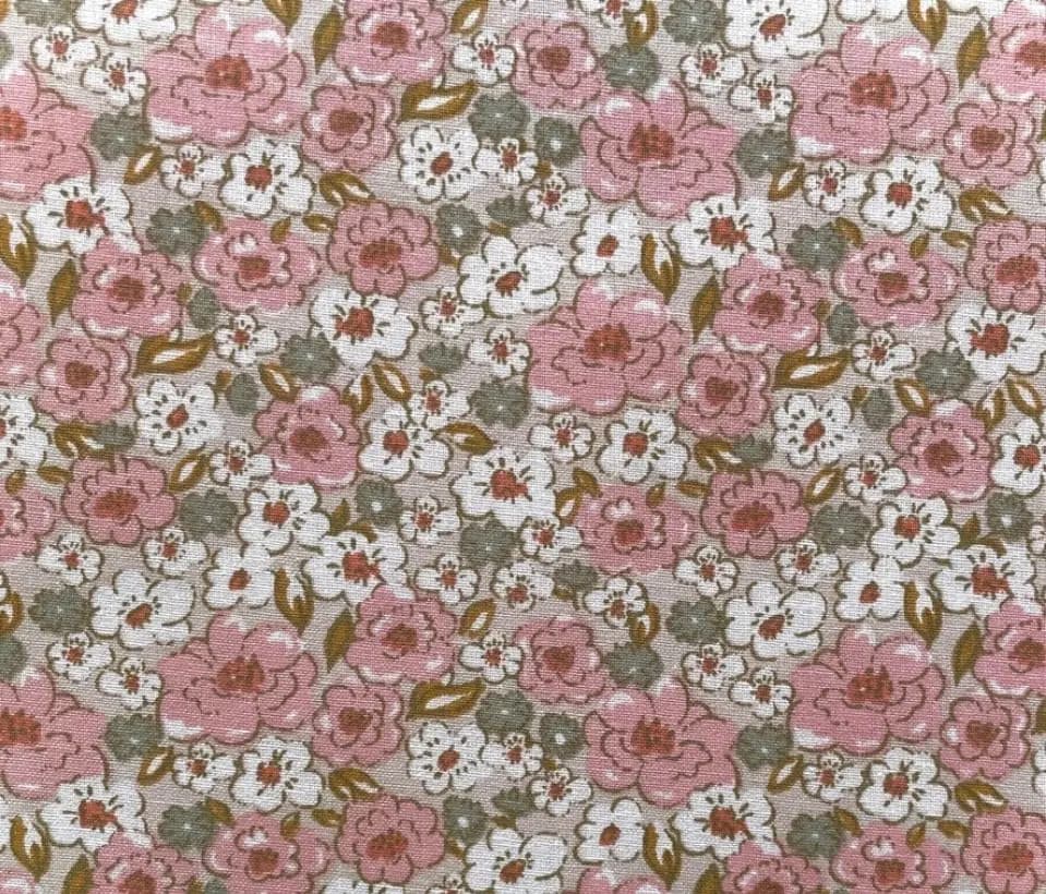 Tissu Angèle utilisé pour les créations artisanales de Mallyana Création