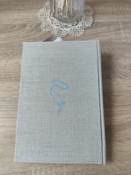 Carnet de prière en lin brut – Fait main et personnalisable - photo 7